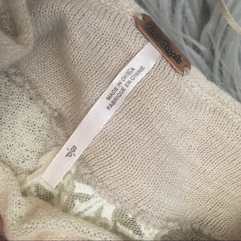 Free People semi sheer